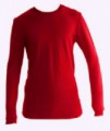 Termo tričko s dlouhým rukávem červené