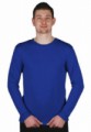 Funkční tričko s dlouhým rukávem 50% bavlna FOGAR jtx modré