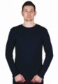 Funkční tričko s dlouhým rukávem 50% bavlna FOGAR jtx černé