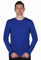 Funkční tričko s dlouhým rukávem 50% bavlna FOGAR jtx modré